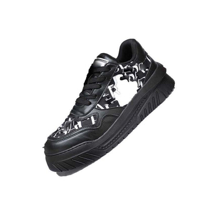 Damen Sneaker Sportlich Trendy Druckmuster