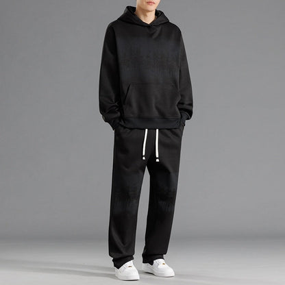 Herren Loungewear Set Bequem Baum Print Relaxed