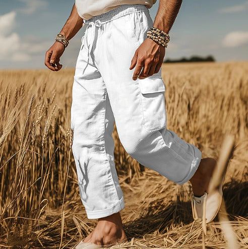 Bequeme Herren Cargo-Hose mit vielen Taschen