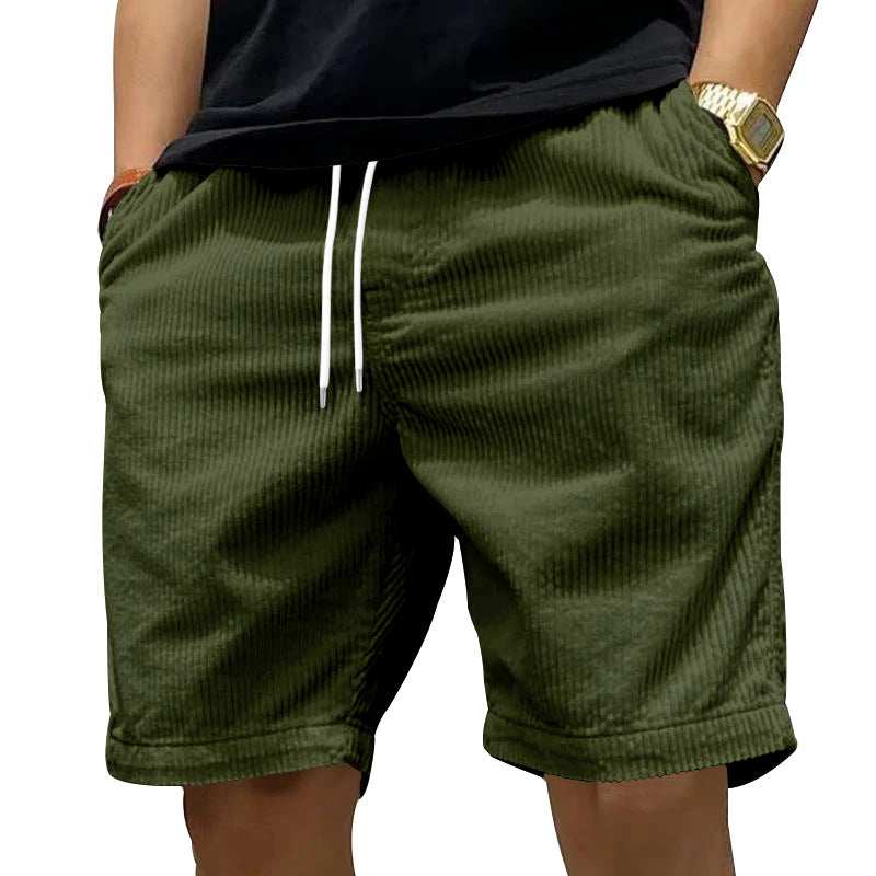 Herren Cordhose Bequem Strukturiert Freizeit Hose