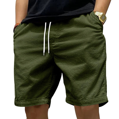 Herren Cordhose Bequem Strukturiert Freizeit Hose