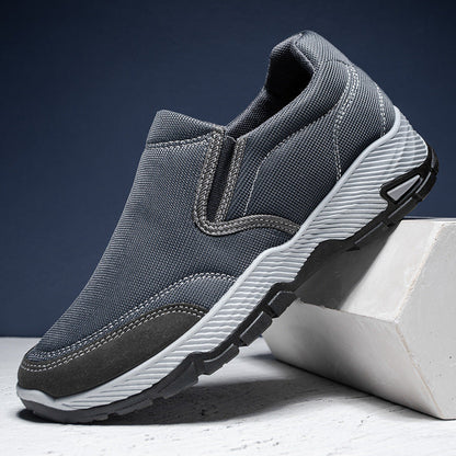 Damen Sportschuhe Bequem Slip-On Rutschfest Weiße Sneaker