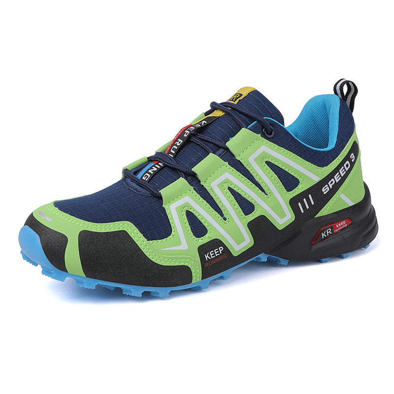 Damen Trailrunning-Schuhe Laufschuhe Rutschfest Wasserdicht