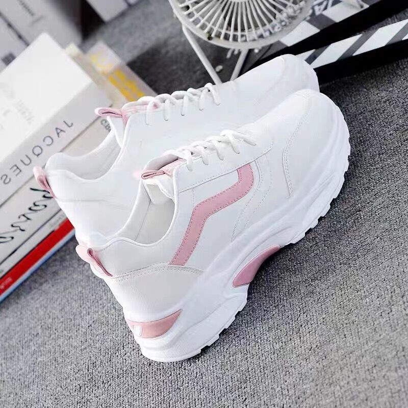 Damen Sneaker Sportlich Trendy Weiß - BerlinGlamour