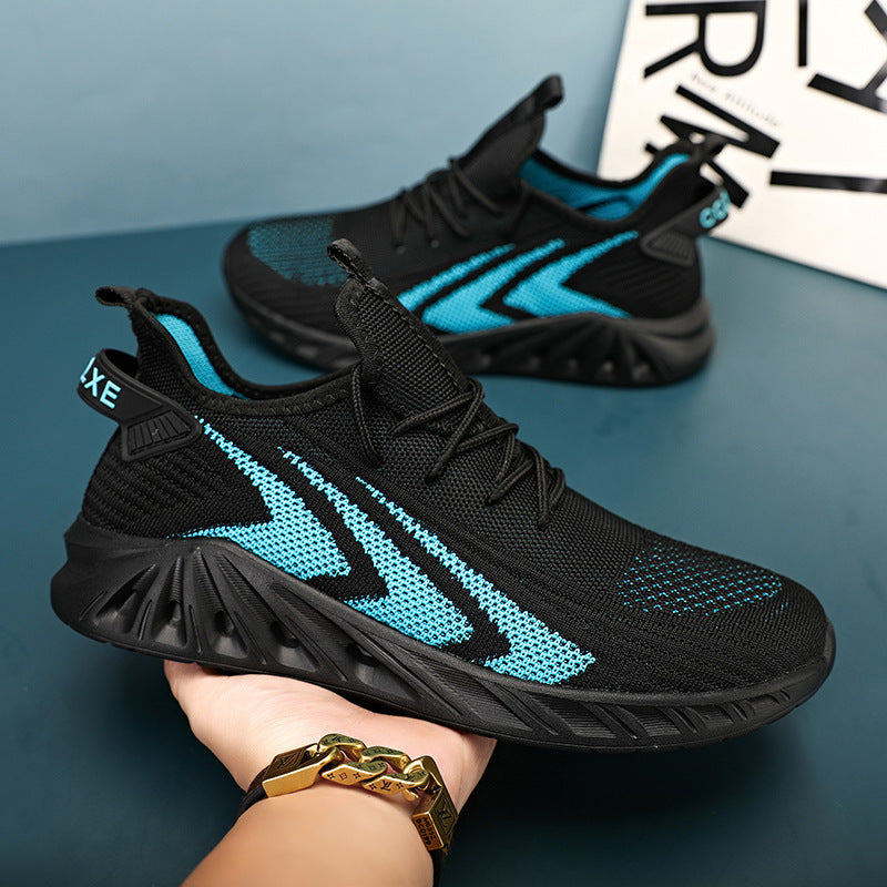 Damen Sneaker Atmungsaktiv Fitnessschuhe Rutschfest