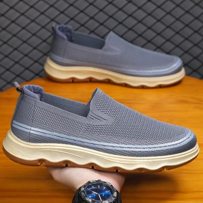Damen Laufschuhe Atmungsaktiv Slip-On Sport