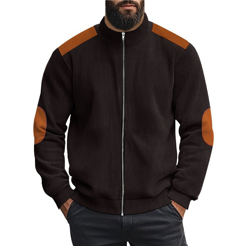 Herren Sportjacke Mit Taschen Wasserdicht Modern
