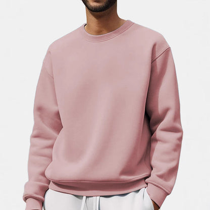 Herren Sweatpullover Lässig Oversized Schultern Cut-Out