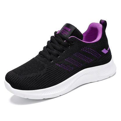 Damen Fitnessschuhe Sportlich Atmungsaktiv Rutschfest