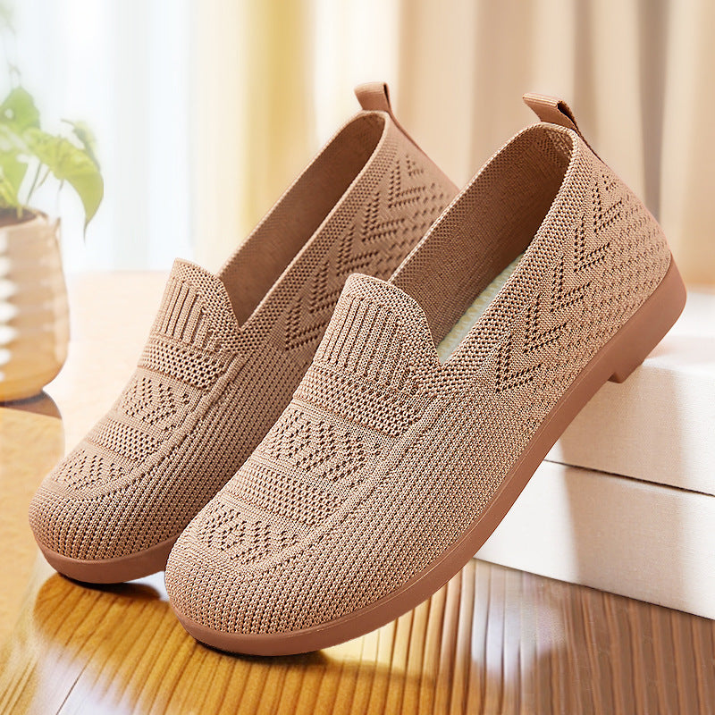 Damen Slipper Atmungsaktiv Flexibel Bequem