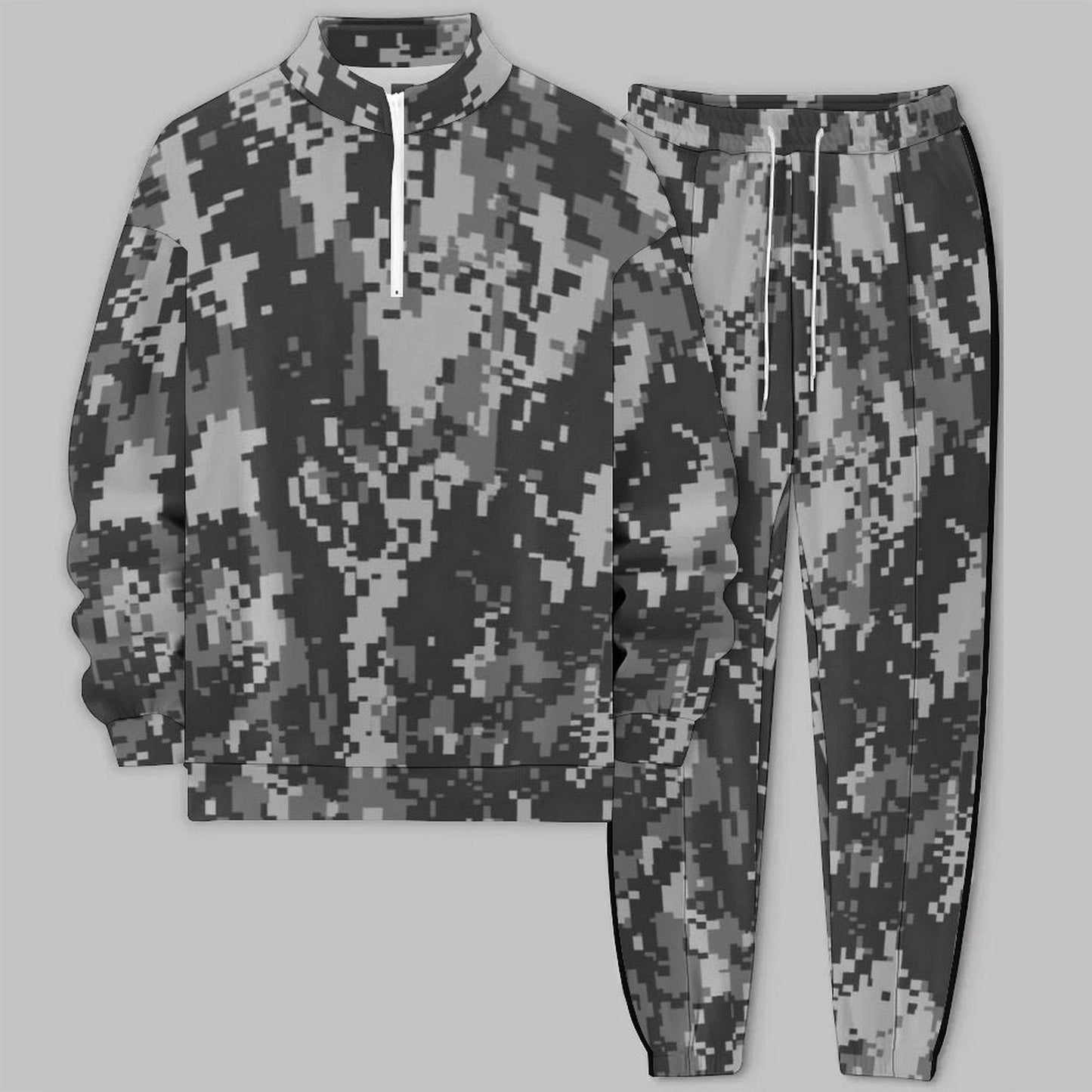 Herren Trainingsanzug Camouflage Modern Sportlich