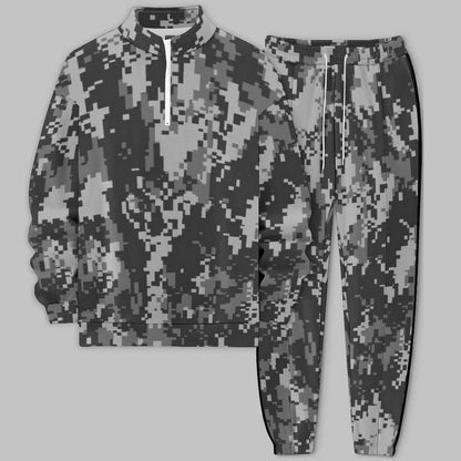 Herren Trainingsanzug Camouflage Modern Sportlich