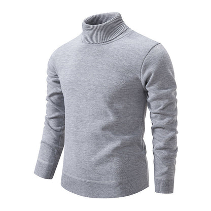 Herren Rollkragenpullover Weich Strickig Modern Berlin