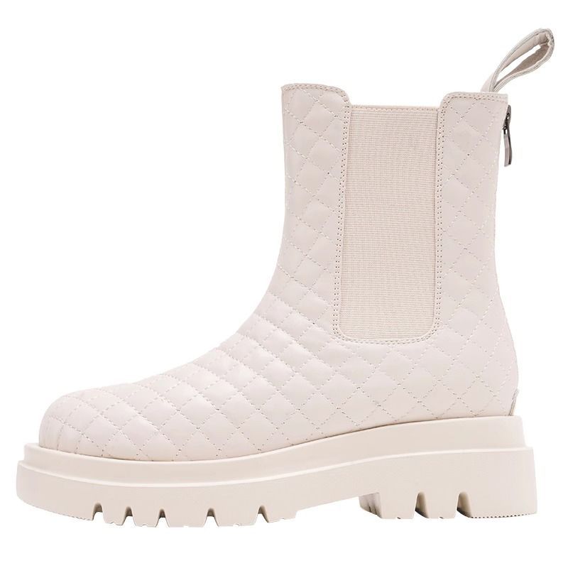 Damen Chelsea Boots Komfortabel Gefüttert Rutschfest - BerlinGlamour