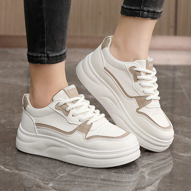 Damen Sneaker Sportlich Chunky atmungsaktiv Komfortabel