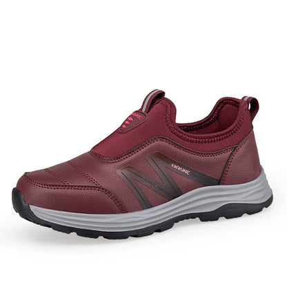 Damen Sneaker Slip On Bequem Rutschfest Flexibel - BerlinGlamour