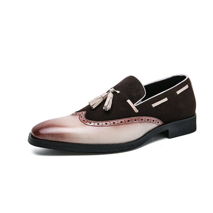 Damen Mokassins Modisch Quasten Detail Elegante Schuhe