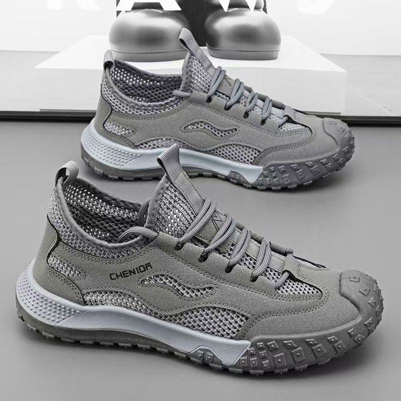 Damen Trail-Sneaker Atmungsaktiv Rutschfest mit Dämpfung