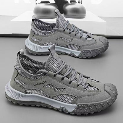 Damen Trail-Sneaker Atmungsaktiv Rutschfest mit Dämpfung