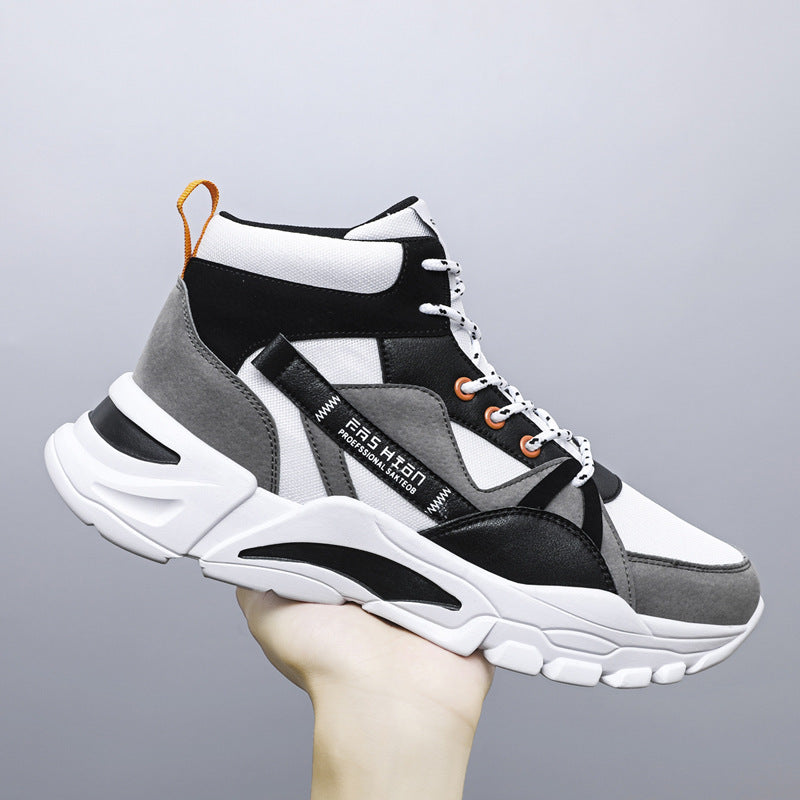 Damen Sneaker Hoch hoher Schaft bequem strapazierfähig