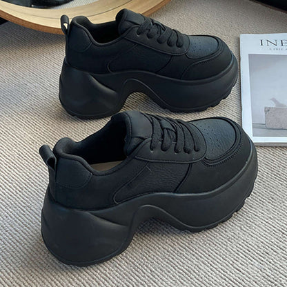Damen Sneaker Sportlich Chunky atmungsaktiv Gepolstert