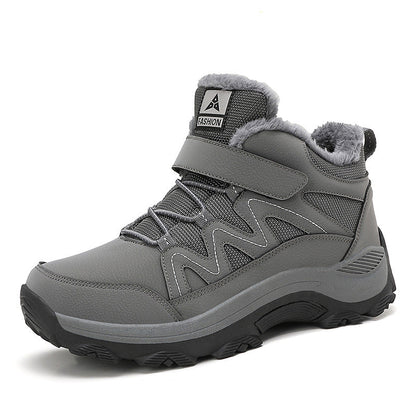 Herren Wanderschuhe Winter Warm Isoliert Knöchelschutz