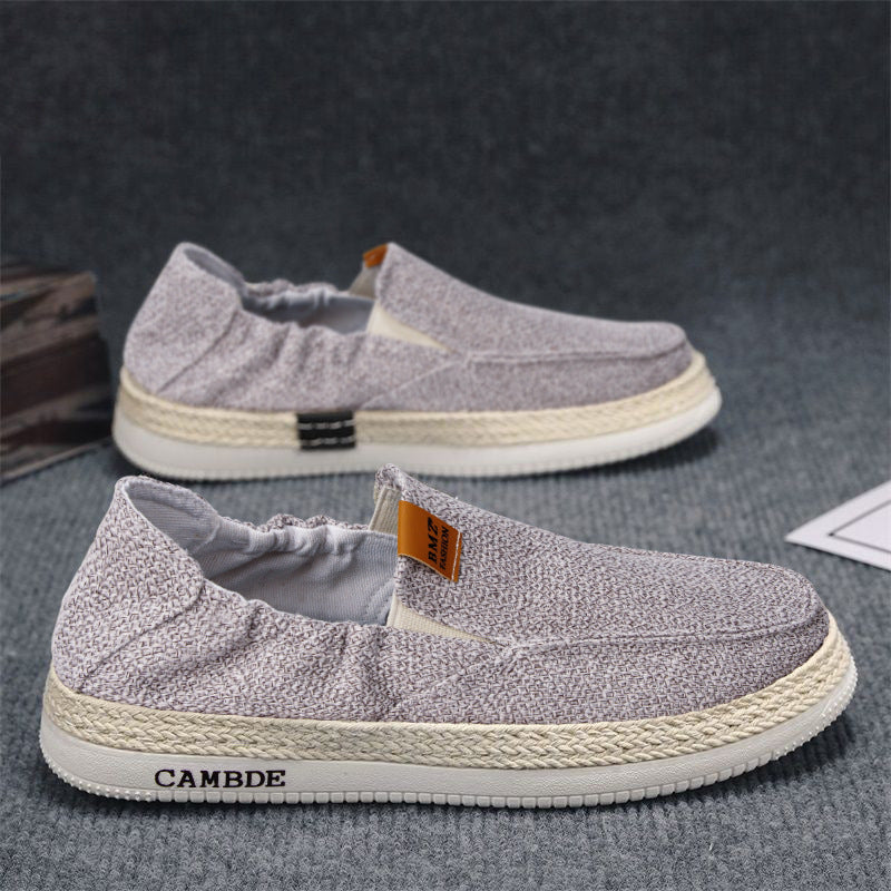 Damen Slip-On Schuhe Bequem Elastisch Rutschfest