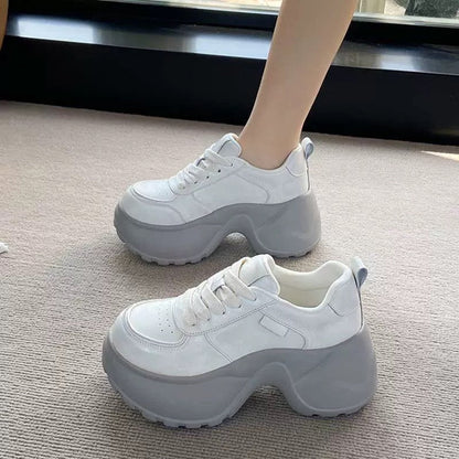Damen Sneaker Chunky mit dicker Sohle und modernem Design