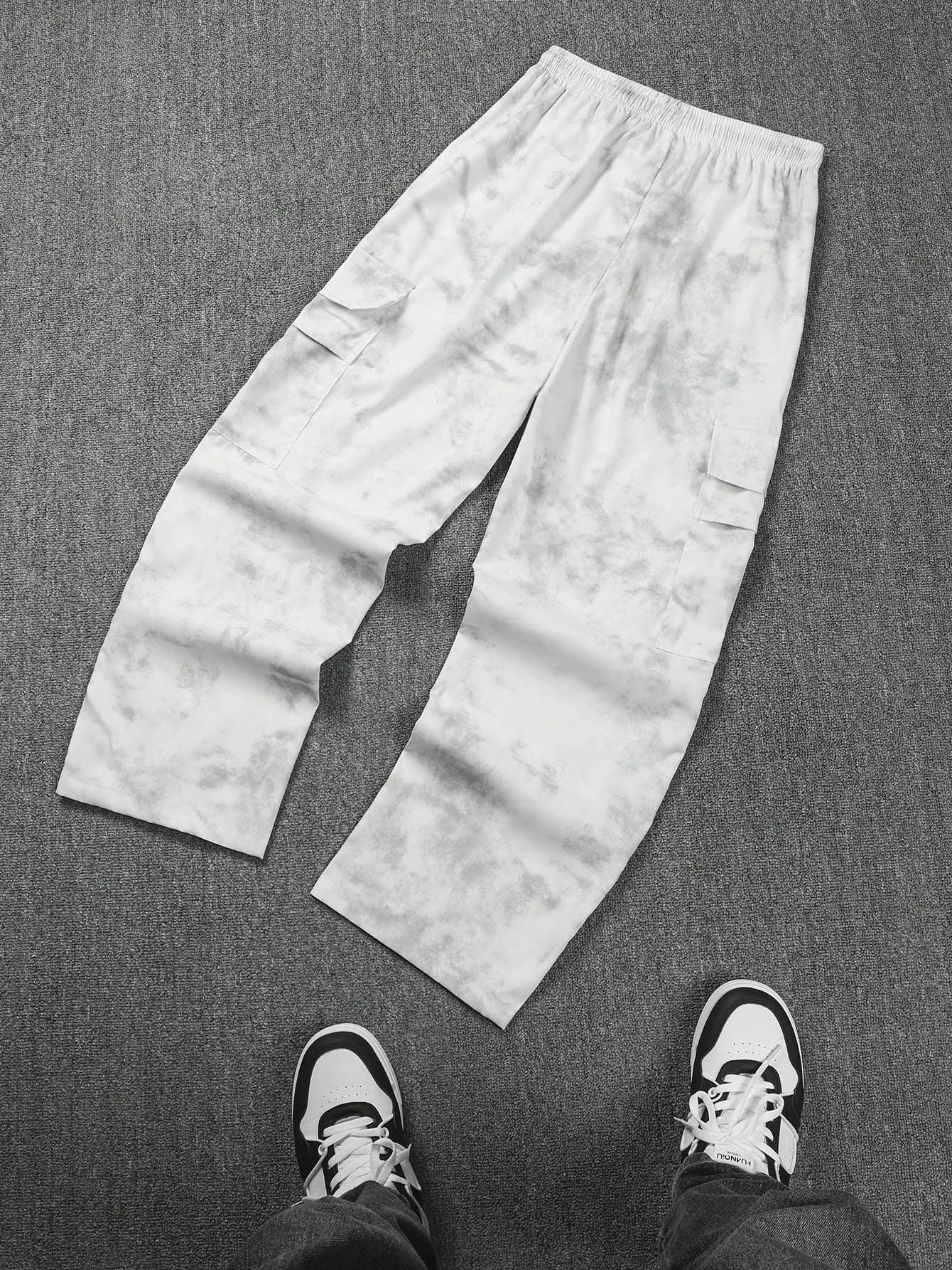 Bequeme Herren Cargo-Hose Lässig Modern