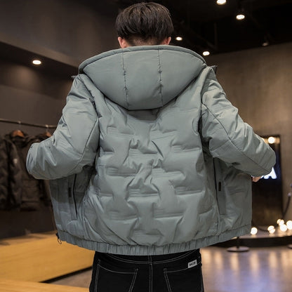 Herren Winterjacke Wasserdicht Isoliert mit Kapuze