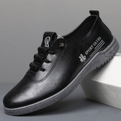 Damen Leder Schuhe Bequem Elegant Freizeit