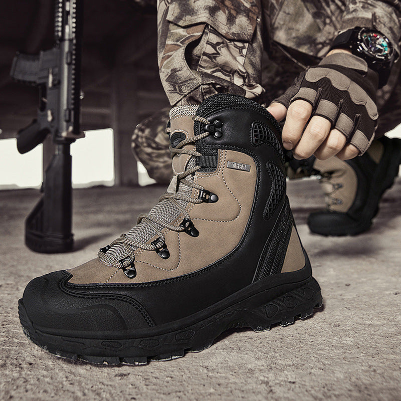 Herren Wanderstiefel Wasserdicht Robust Outdoor Schuhe