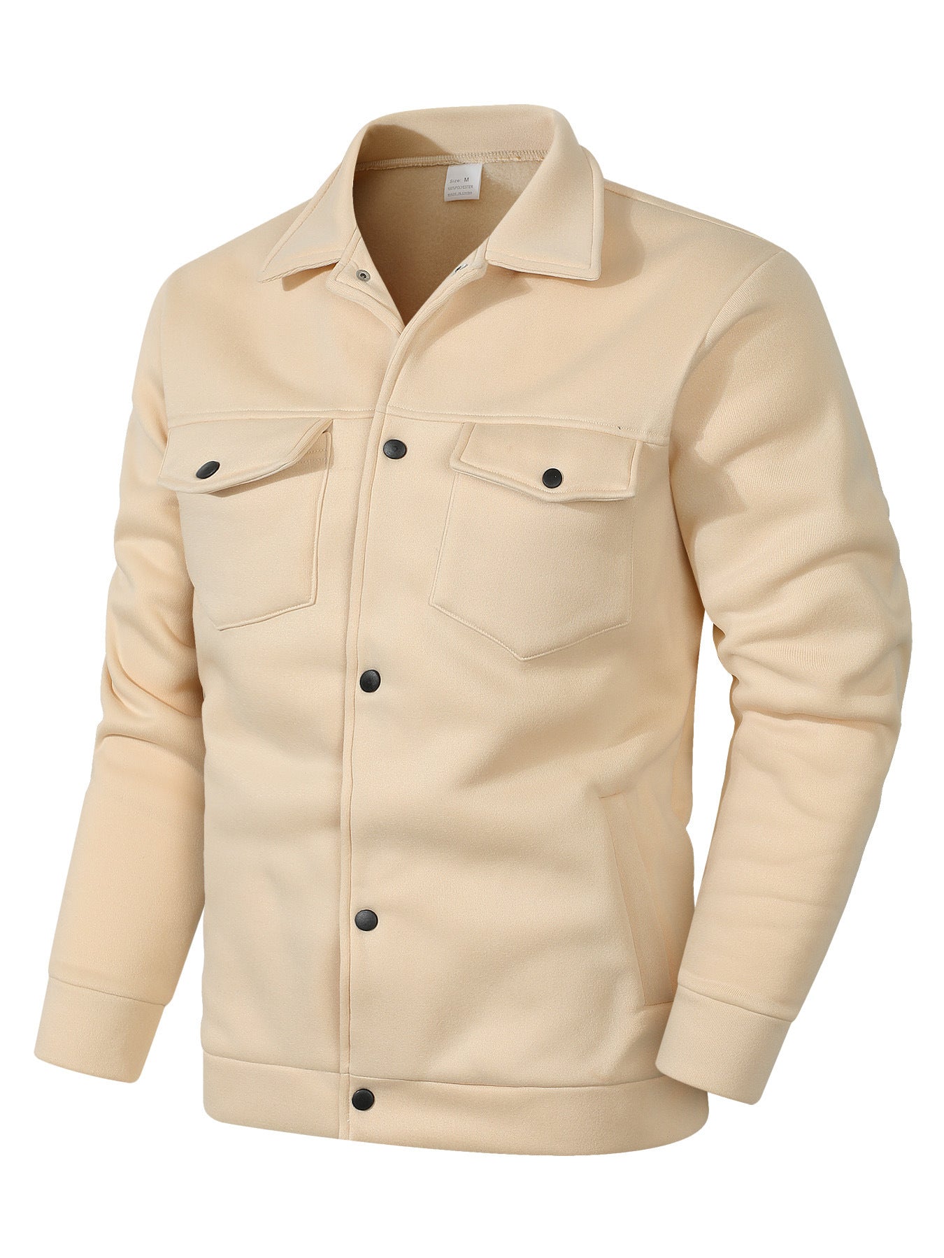 Herren Freizeitjacke Praktisch Mit Taschen Modern