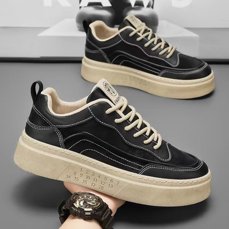 Damen Sneaker Plateau Schuhe Modisch Höher - BerlinGlamour