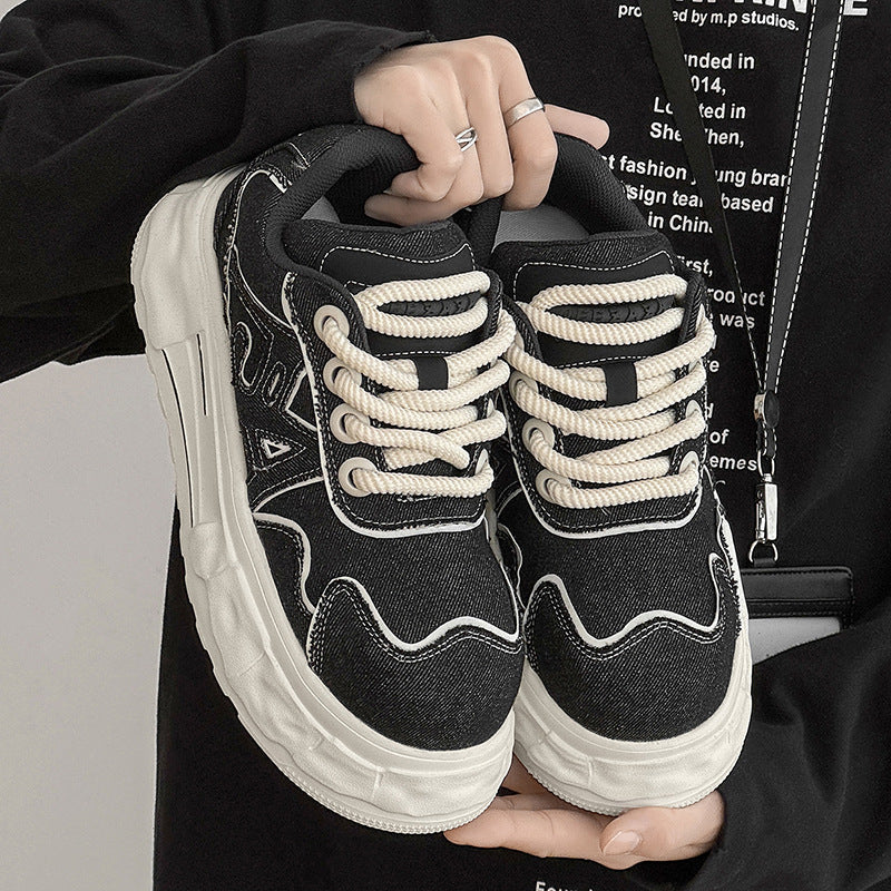 Damen Sneaker Trendy Sportlich Weiße - BerlinGlamour