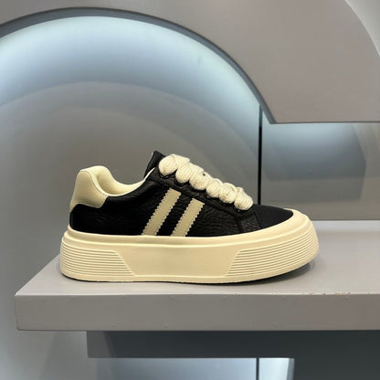 Damen Sneaker Hoher Plateau Weich - BerlinGlamour
