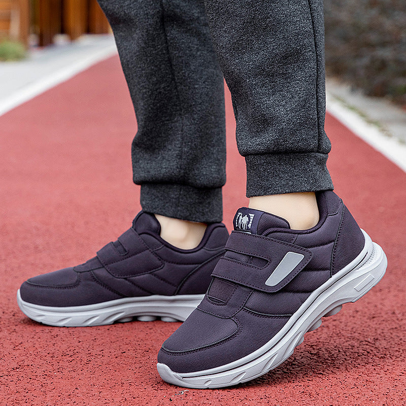 Damen Sneaker Sportschuhe Velcro Bequem Laufsohle