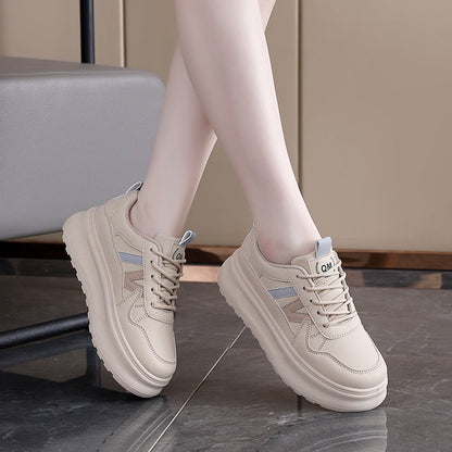 Damen Sneaker Chunky Bequem Rutschfest Komfortschuhe
