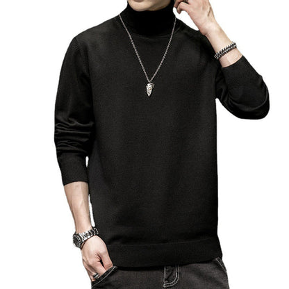 Rollkragenpullover Herren Weich Moderner Style
