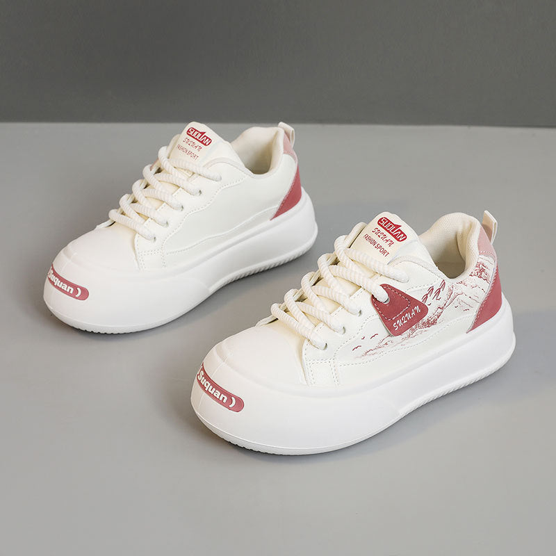 Damen Sneaker Sportlich Bequem Laufschuhe Urban