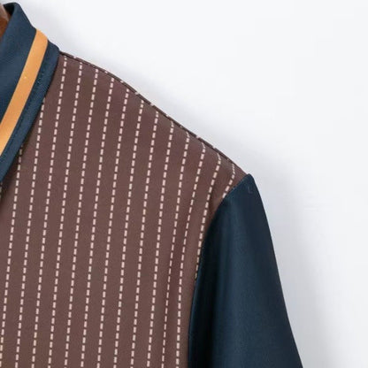 Herren Polohemd Streifen Modern Style Berlin