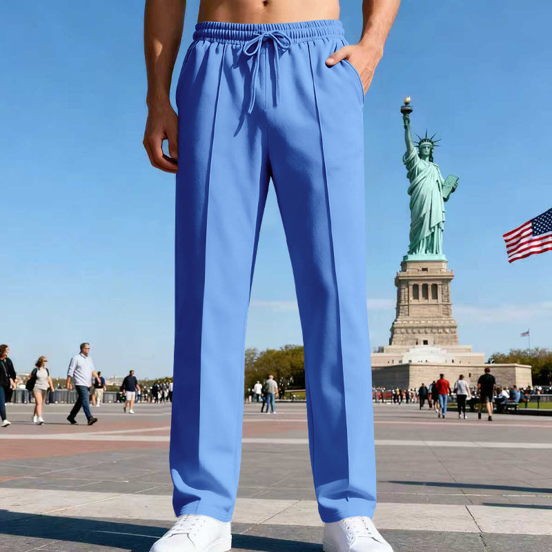 Bequeme Herren Jogginghose Elastisch Mit Taschen
