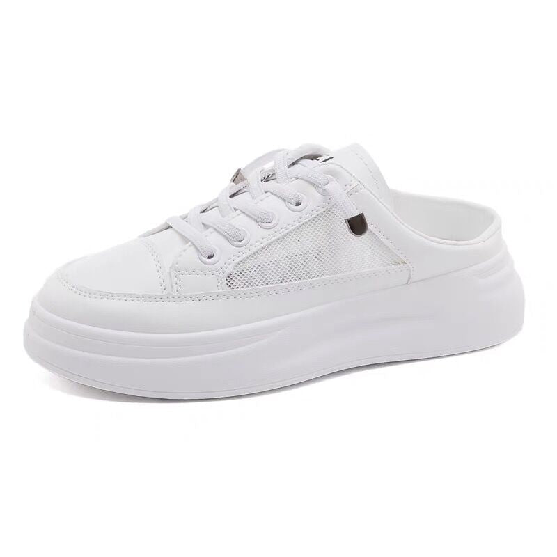Damen Sneaker Slip-On atmungsaktiv Netzoptik Weichlaufsoler