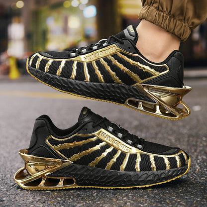 Damen Sneaker Sportlich Reflektierend Laufschuhe - BerlinGlamour