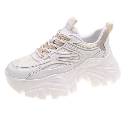 Damen Sneaker Sportlich Chunky Bequem Trendy