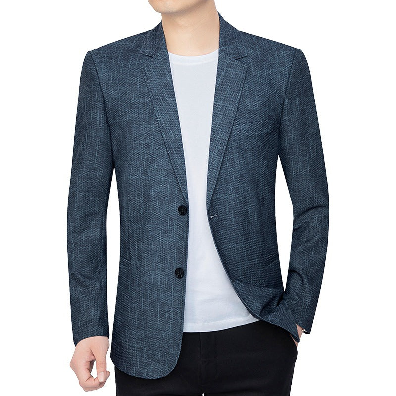 Herren Blazer Jacke Modern Slimfit Taschen