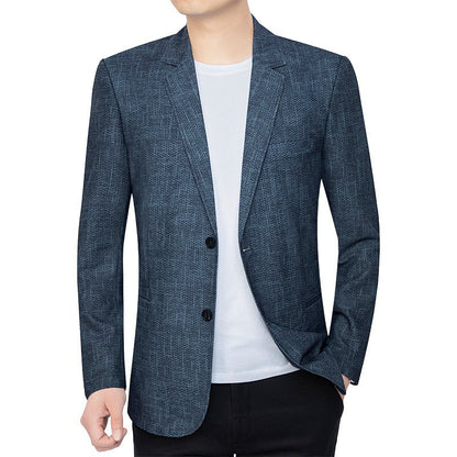 Herren Blazer Jacke Modern Slimfit Taschen