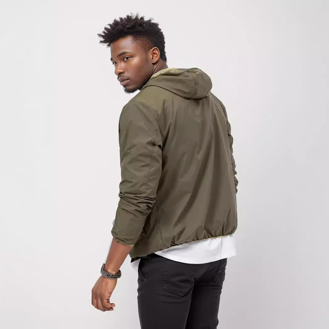Herren Windjacke Leicht Wasserdicht Sportlich
