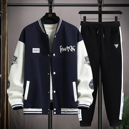 Herren Hoodie-Set Sportlich mit Grafiken Modern