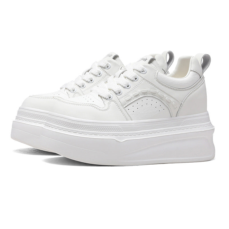 Damen Sportschuhe Plateau Sneaker atmungsaktiv